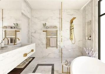 Online design Glamorous Bathroom by Ghania E. thumbnail