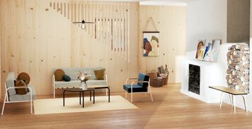 Online design Country/Cottage Living Room by Chaima K. thumbnail