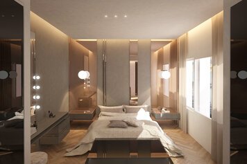 Online design Modern Bedroom by Melissa K. thumbnail