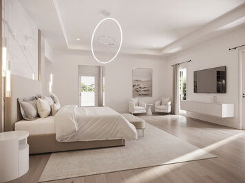Online design Modern Bedroom by Laura A. thumbnail
