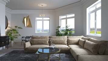 Online design Contemporary Living Room by Marcu E. thumbnail