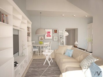 Online design Country/Cottage Living Room by Dominika Z. thumbnail
