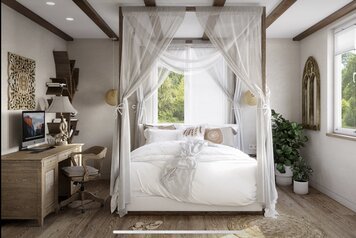 Online design Contemporary Bedroom by Zan G. thumbnail