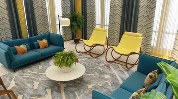 Online design Modern Living Room by Linde P. thumbnail
