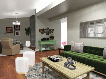 Online design Contemporary Living Room by Jatnna M. thumbnail