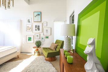 Online design Eclectic Bedroom by Michelle B. thumbnail
