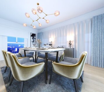 Online design Contemporary Dining Room by Vida N. thumbnail