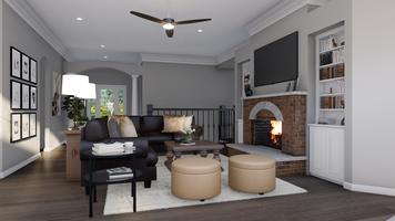 Online design Transitional Living Room by Picharat A. thumbnail
