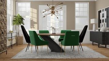 Online design Contemporary Dining Room by Tina F. thumbnail