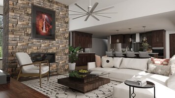 Online design Transitional Living Room by Nikola P. thumbnail