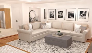 Online design Transitional Living Room by Amber K. thumbnail