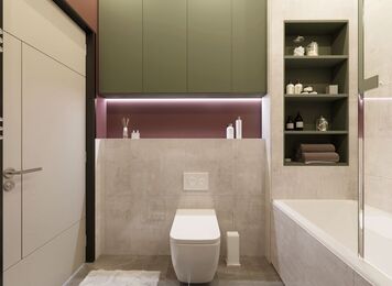 Online design Contemporary Bathroom by Saida G. thumbnail