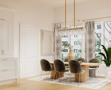 Online design Modern Dining Room by Sahar M. thumbnail