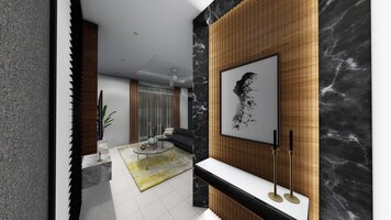 Online design Transitional Hallway/Entry by Fatehah N. thumbnail