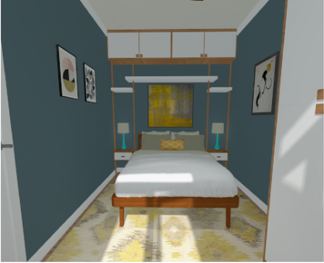 Online design Contemporary Bedroom by lila n. thumbnail