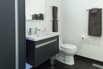 Online design Modern Bathroom by MaryEllen K. thumbnail