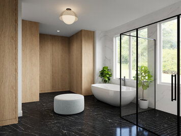 Online design Contemporary Bathroom by Erin R. thumbnail