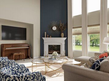 Online design Transitional Living Room by Darya N. thumbnail