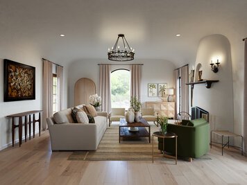 Online design Transitional Living Room by Drew F. thumbnail