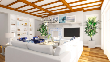 Online design Contemporary Living Room by Michelle B. thumbnail