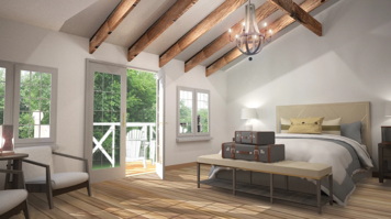 Online design Country/Cottage Bedroom by Hannah C. thumbnail