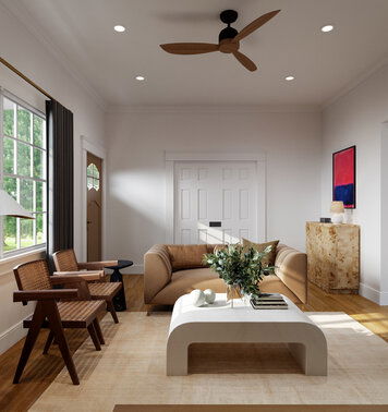 Online design Eclectic Living Room by Erin R. thumbnail