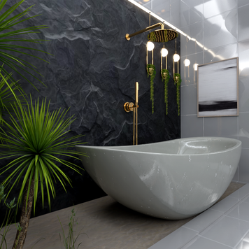 Online design Modern Bathroom by Klea B. thumbnail