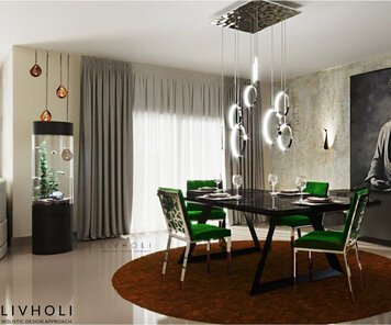 Online design Glamorous Dining Room by Nora B. thumbnail