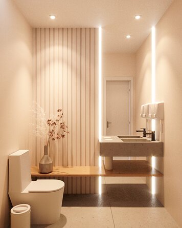 Online design Contemporary Bathroom by Karla A. thumbnail