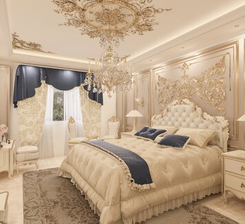 Online design Traditional Bedroom by Esraa O. thumbnail