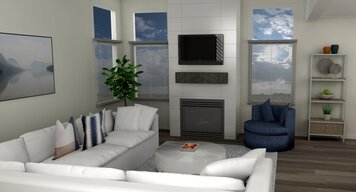 Online design Contemporary Living Room by Theresa W. thumbnail