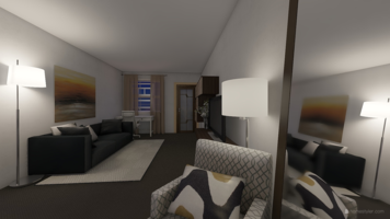 Online design Modern Living Room by Gargi K. thumbnail