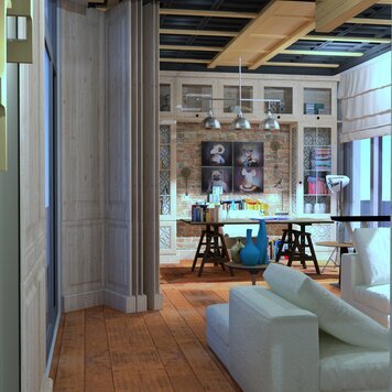 Online design Transitional Home/Small Office by Ahmed E. thumbnail
