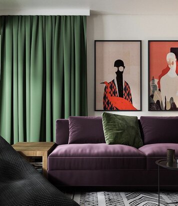 Online design Modern Living Room by Zan G. thumbnail