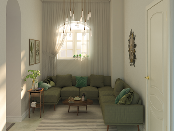 Online design Modern Living Room by Ola H. thumbnail