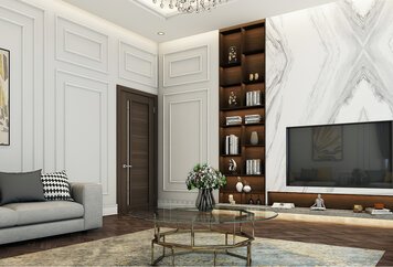 Online design Contemporary Living Room by Reham A. thumbnail
