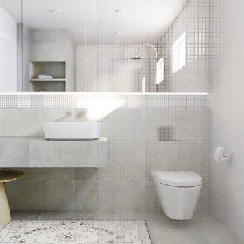 Online design Modern Bathroom by Katarina K. thumbnail