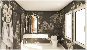 Online design Transitional Bathroom by Autumn M. thumbnail