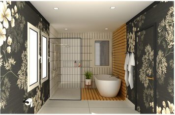 Online design Traditional Bathroom by Autumn M. thumbnail