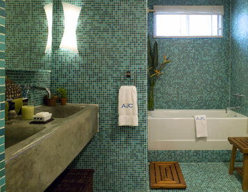 Online design Contemporary Bathroom by Lori Dennis thumbnail