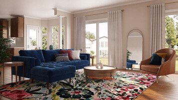 Online design Eclectic Living Room by Izzy S. thumbnail