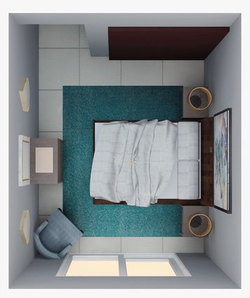 Online design Modern Bedroom by Jamie S. thumbnail