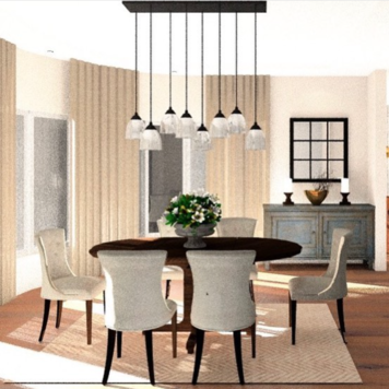 Online design Transitional Dining Room by Noraina Aina M. thumbnail
