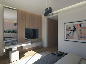 Online design Modern Bedroom by Farah H. thumbnail