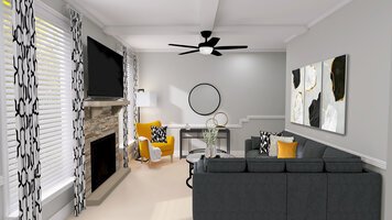 Online design Contemporary Living Room by Christina F. thumbnail