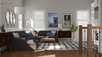 Online design Contemporary Living Room by Tina F. thumbnail