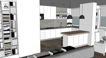 Online design Contemporary Kitchen by Chiara B. thumbnail