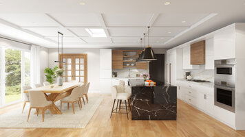 Online design Transitional Dining Room by Maya M. thumbnail