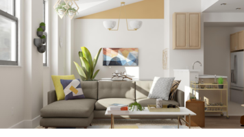 Online design Modern Living Room by Ebere O. thumbnail
