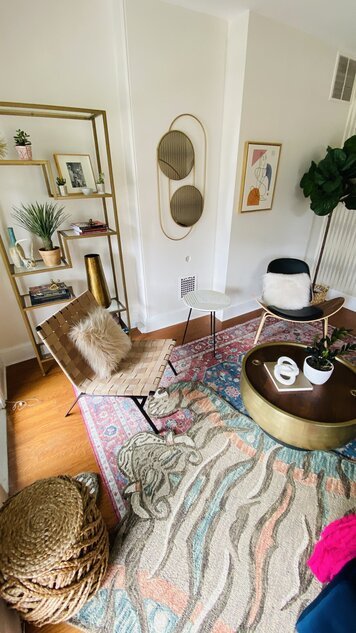 Online design Eclectic Living Room by Amanda L. thumbnail